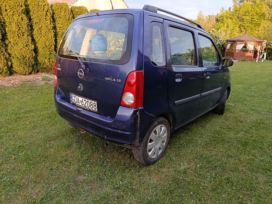 Sprzedam sprawne autko do pracy Opel Agila