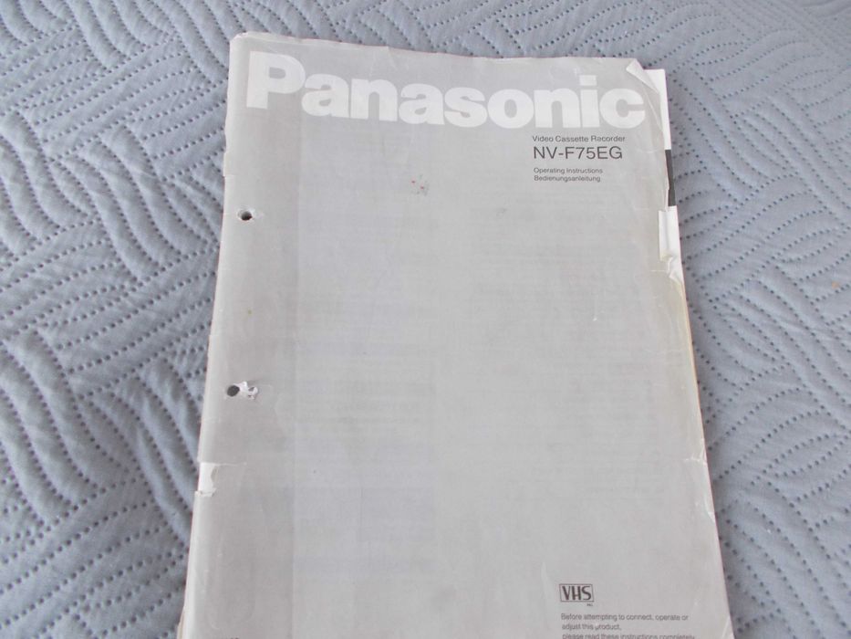 Panasonic NV-F75EG magnetowid stereo