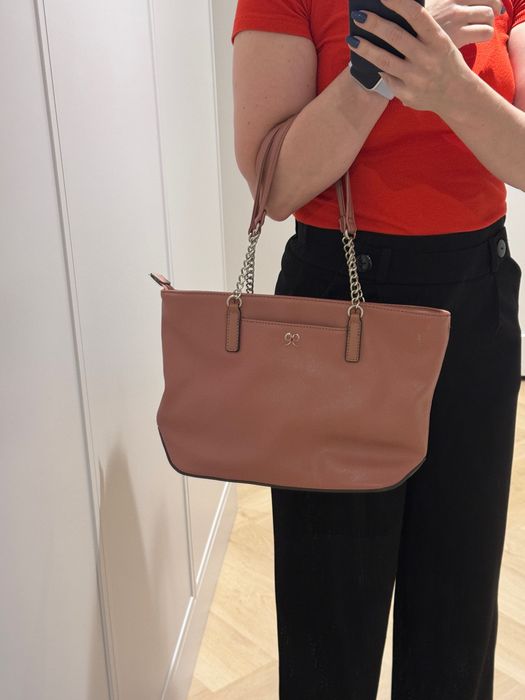 Torebka na ramię Nine West różowa