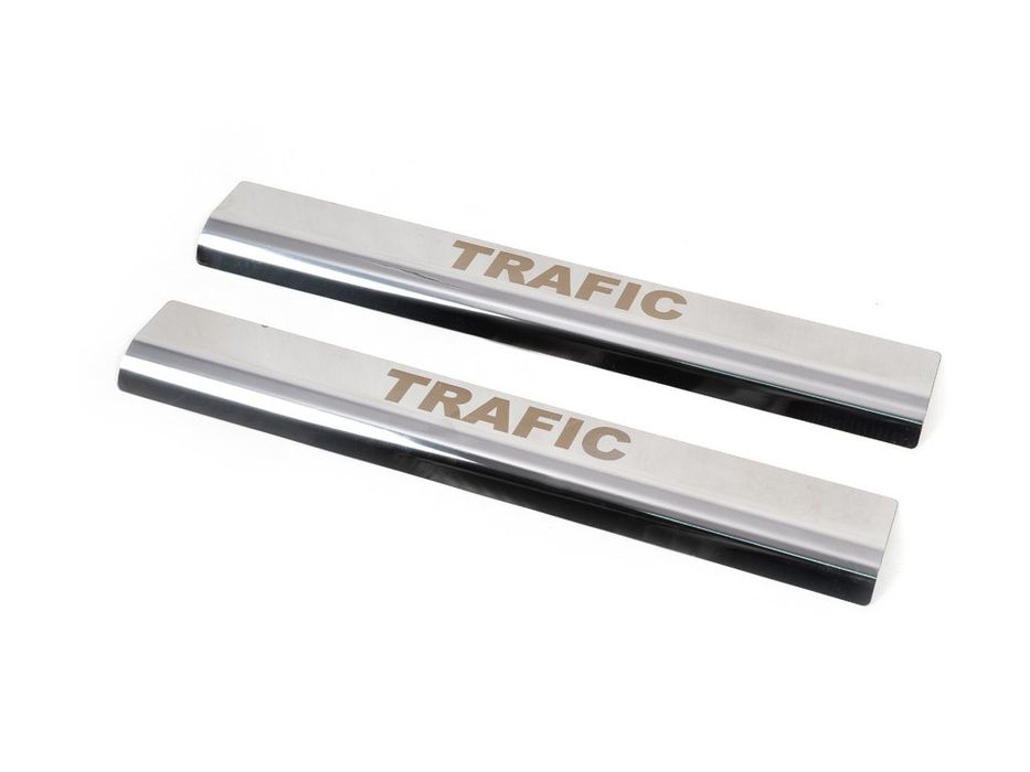 Renault Traffic Пороги на карниз VIP (нерж.)