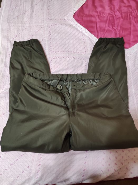Зимние тактические штаны утеплённые. 48 размер. Цвет  олива.