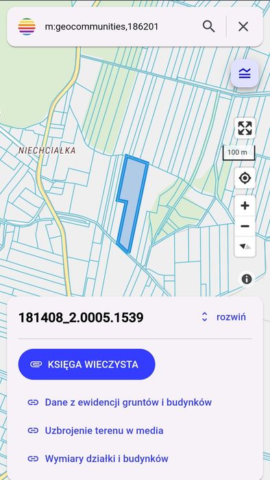Działka budowlana osiedle domków jednorodzinnych