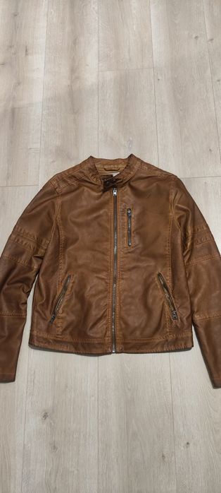 Куртка шкіряна, чоловіча.