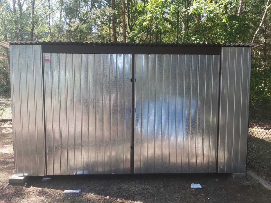 Garaż 4x6  MOCNY garaże blaszane Cała Polska  SZYBKI TERMIN!  Blaszak