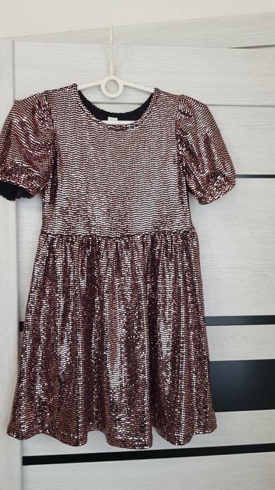 Роскошное нарядное красивое платье плаття сукня святкова блискуча 6/7л