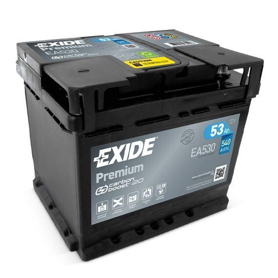 Akumulator Exide Premium 53Ah 540A PRAWY PLUS EA530