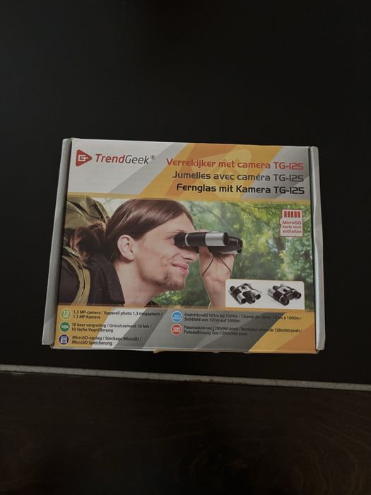 Binoculos com Camera de filmar