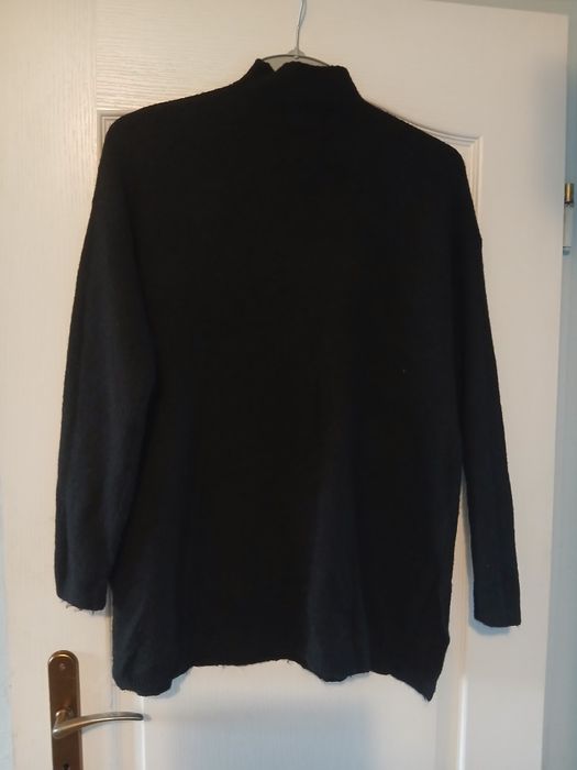 Sweter czarny vero moda półgolf tanio hit