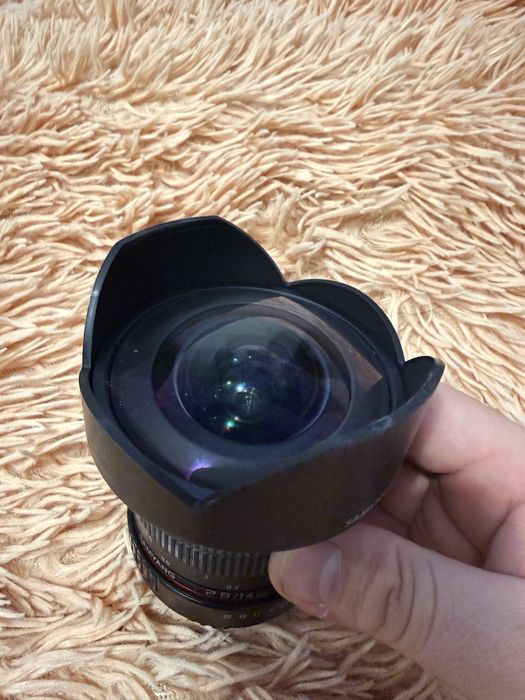 Обʼєктив Samyang EF 1:2,8 14mm ED AS IF UMC