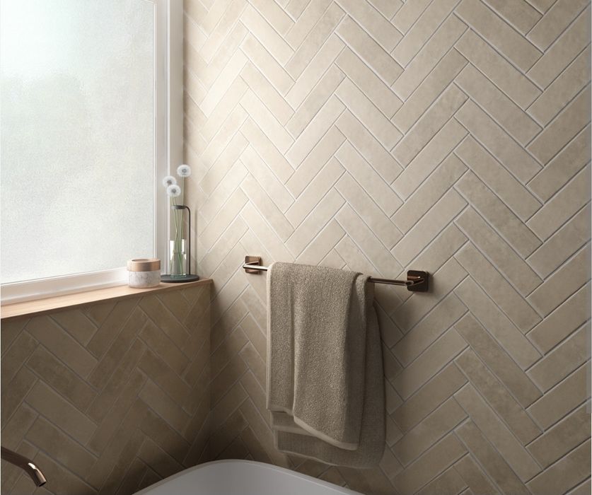 Equipe Argile Siena Mat 6 x 24,6 cm - płytka cegiełka 27569 beżowy 11 m2