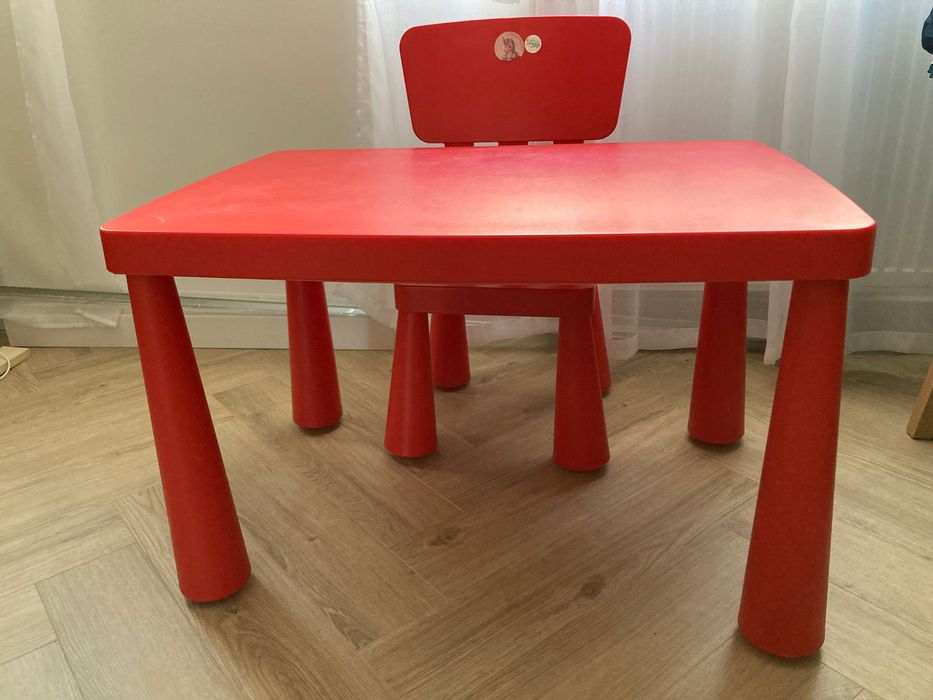 Ikea mammut stolik i krzesło