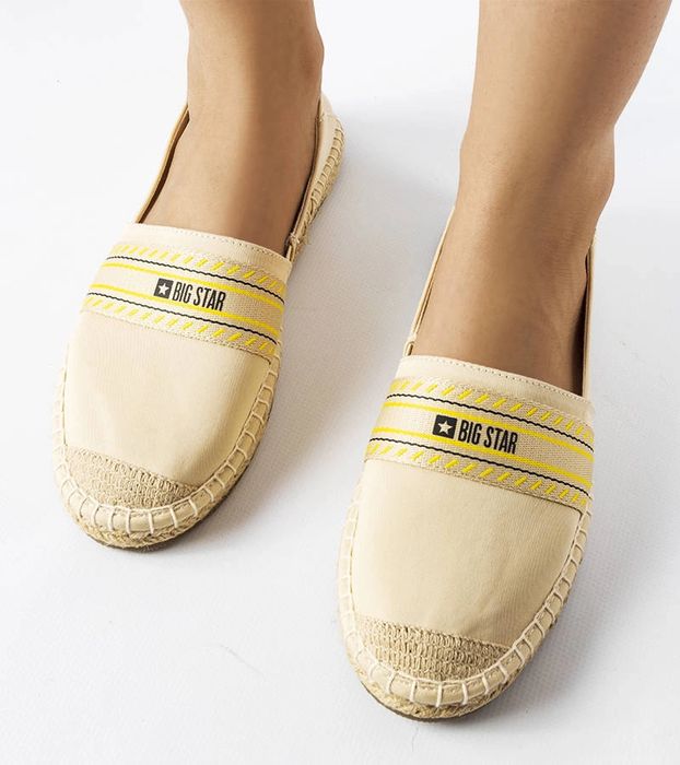 Beżowe espadryle Big Star LL274895