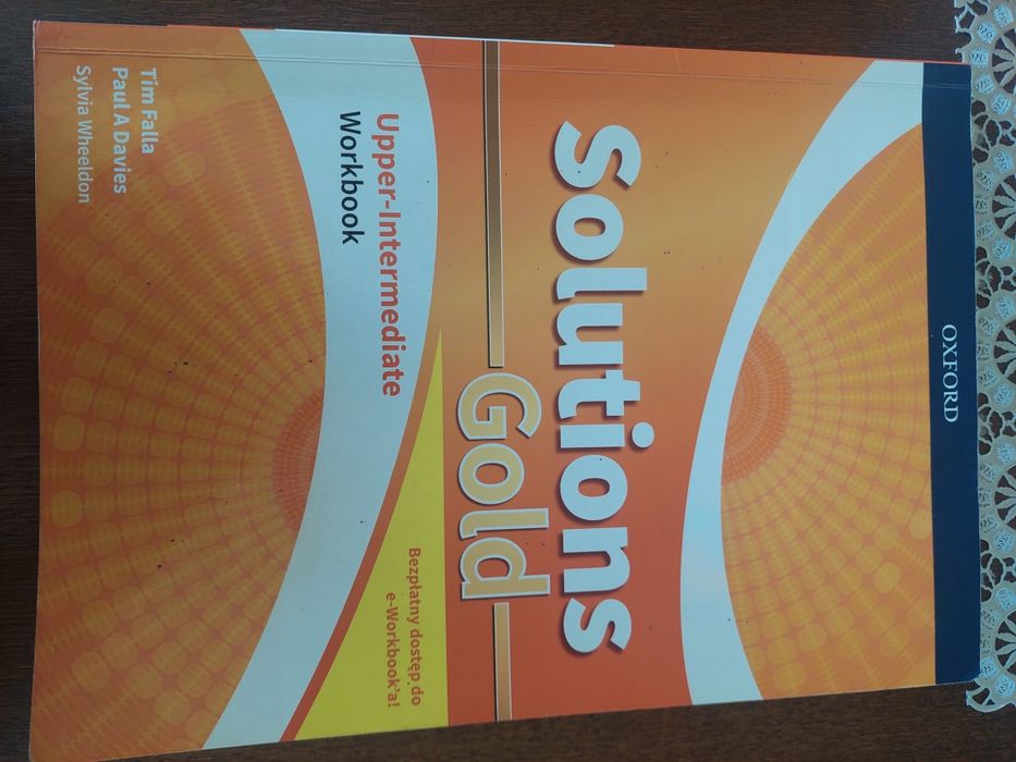 Solutions gold upper-intermediate workbook ćwiczenia angielski