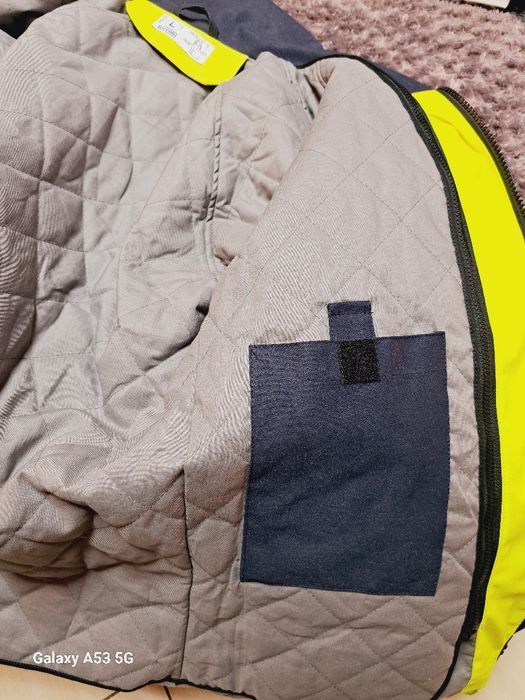 Kurtka męska robocza z podpinka i kapturem