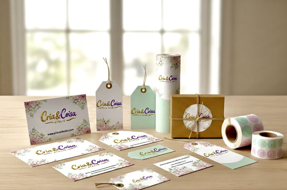 Papelaria personalizada p/ marcas, eventos e lojas