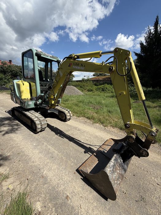 Minikoparka Koparka Yanmar B25, 2.8 tony, 1999r, skarpówka hydrauliczna !
