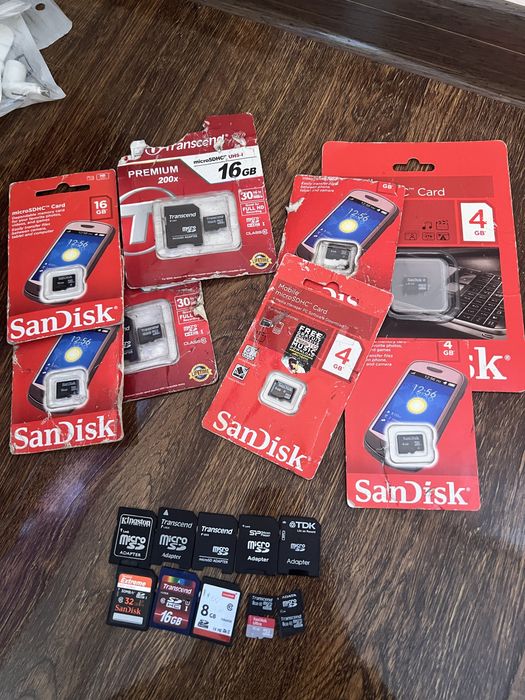 Флешка micro sd , флешка мікро сд, 2 , 4 , 8 , 16 , 32 адаптер