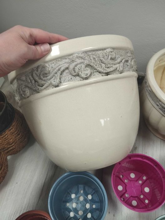 Cena za wszystko. Donice do sadzenia.