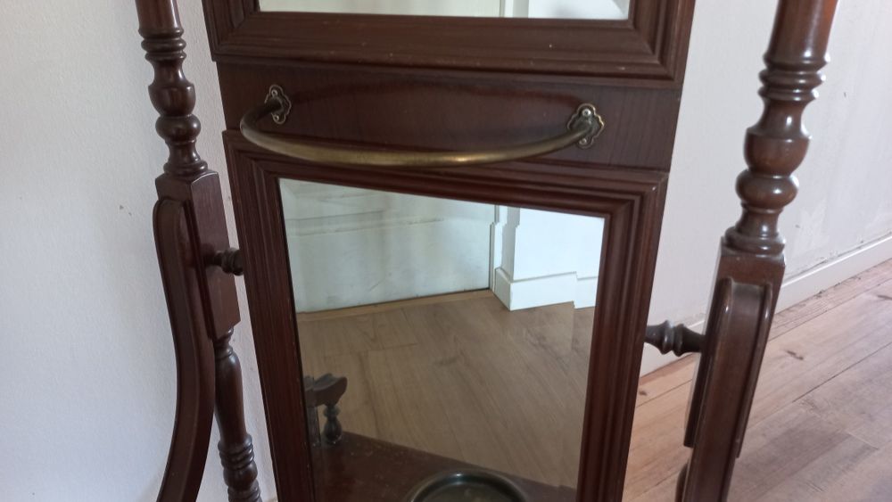 Bengaleiro com espelho Antigo