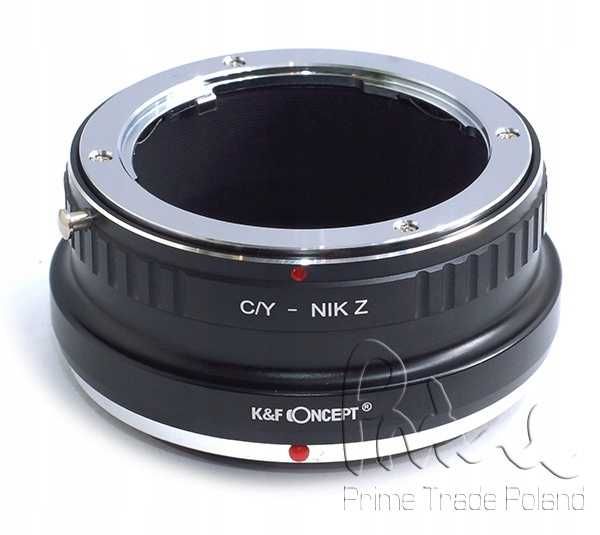 Adapter Contax Yashica Nikon-Z K&F Concept wysoka jakość