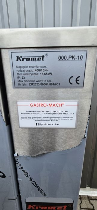 Piec Konwekcyjno-parowy Kromet 10 gn 1/1