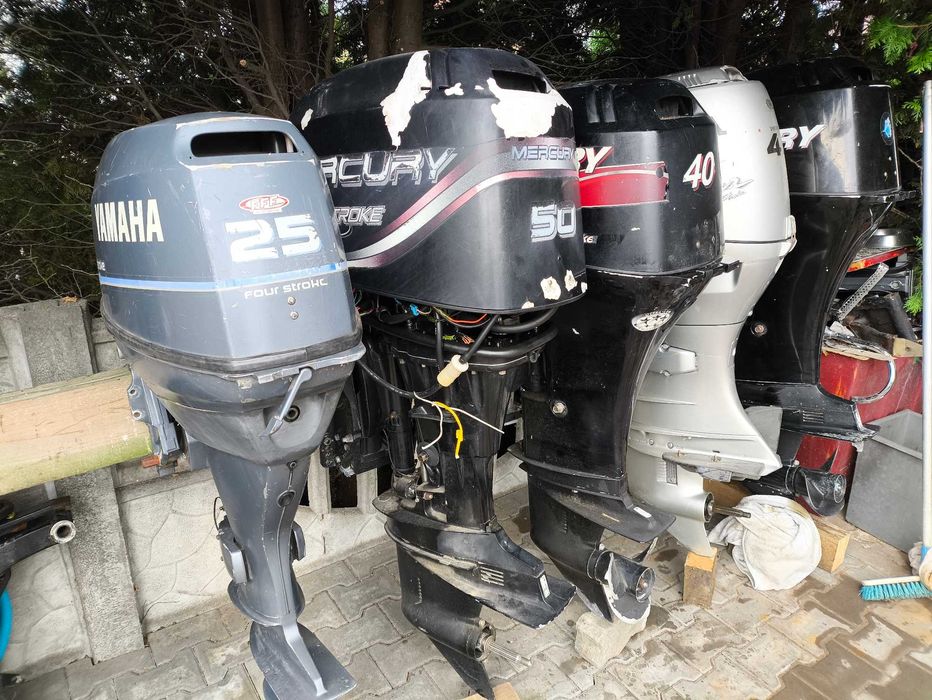 Silnik zaburtowy Honda Mercury Yamaha Johnson  Tohatsu   CZĘŚCI