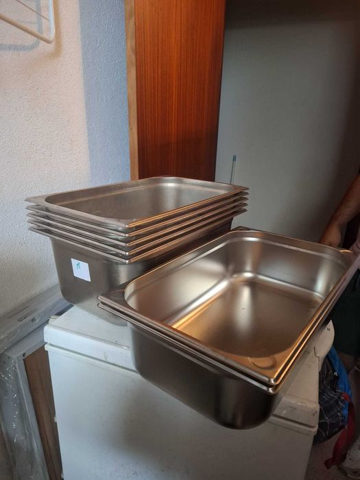 Vendo Cubas Inox - como novas