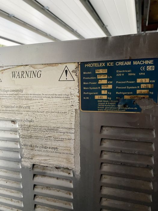 Maszyna automat do lodów wloskich