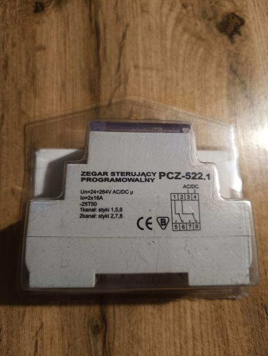 Zegar sterujący programowalny PCZ-522.1