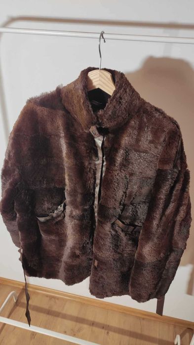 Futro naturalne kurtka