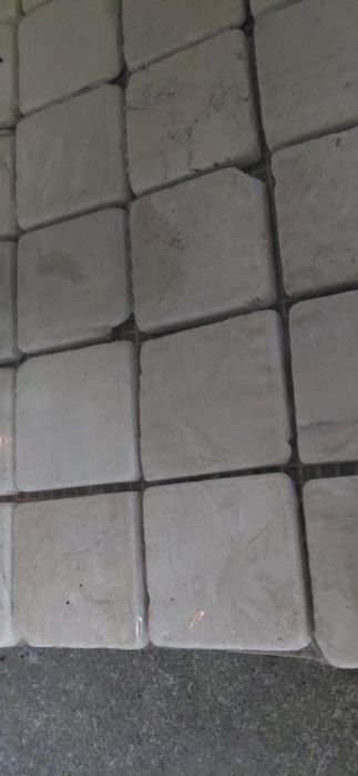 Pastilhas cor branco casa de banho (novas)