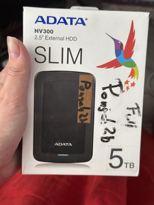 Adata HV300 жорсткий диск 5tb