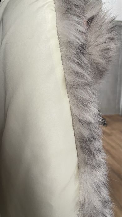 еко( штучна ) шуба довга