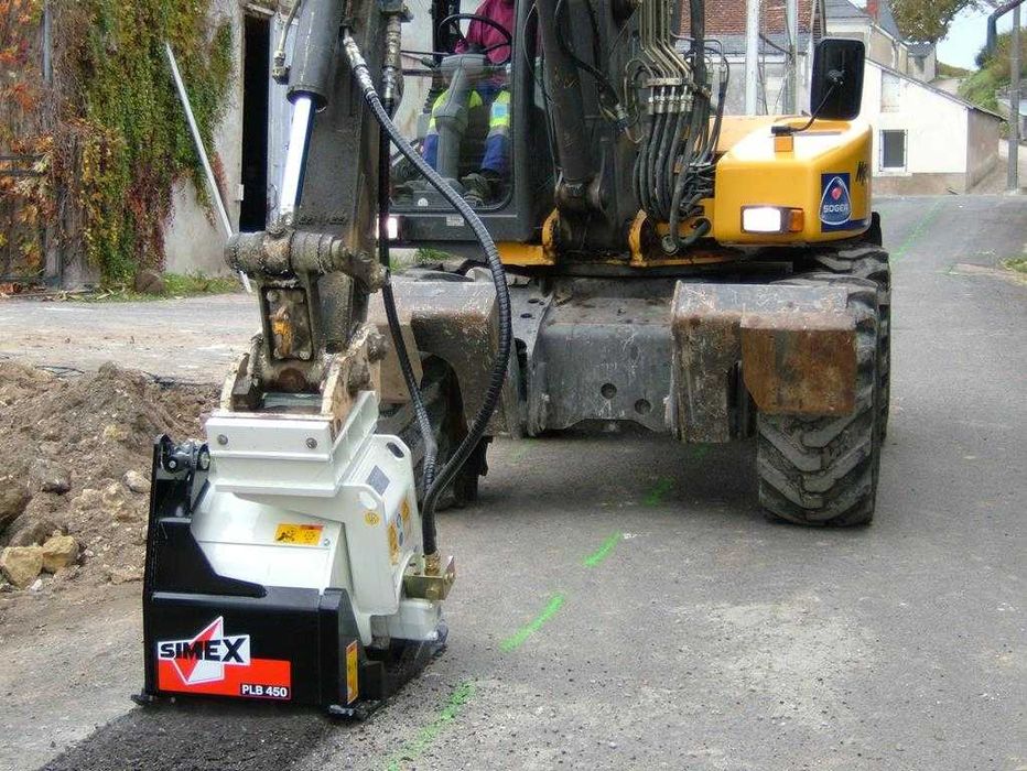 Frezarka do asfaltu SIMEX PLB450 dla koparek 8-13 ton