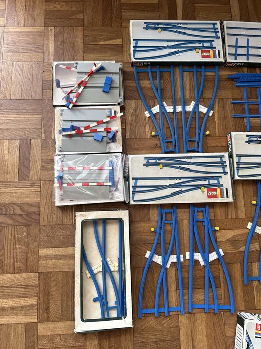 Mix lego torow, lata 70 Train 4.5V