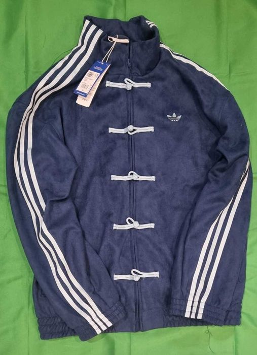 Nowa bluza KT3850 Adidas Chinese niebieska XL