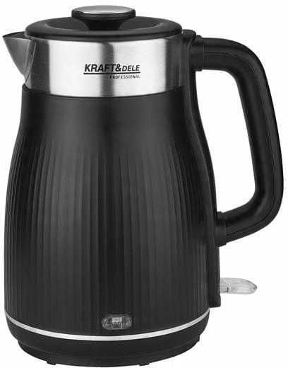 CZAJNIK ELEKTRYCZNY Bezprzewodowy Czarny 1,8L 2400W Solidny