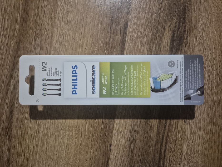 Philips Sonicare W2 Optimal White końcówki do szczoteczki HX6064 4 szt