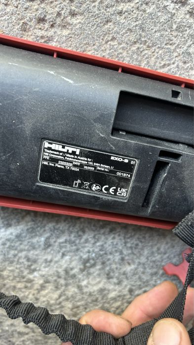 Exoscleto hilti como novo