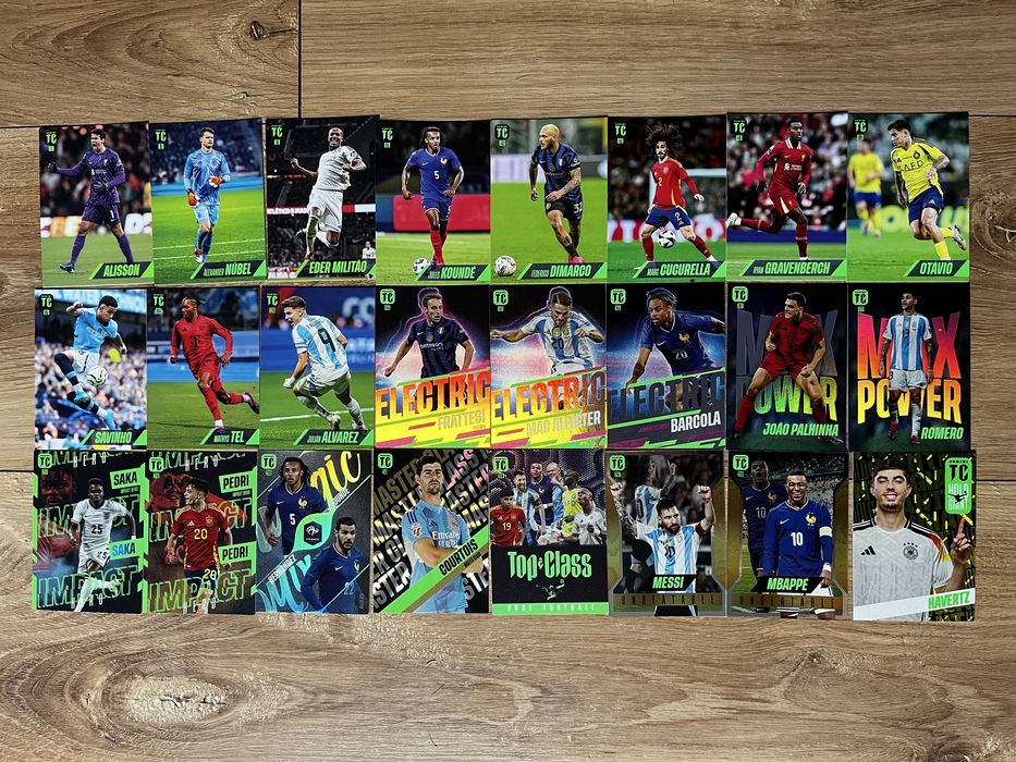 Karty piłkarskie Panini top class 25