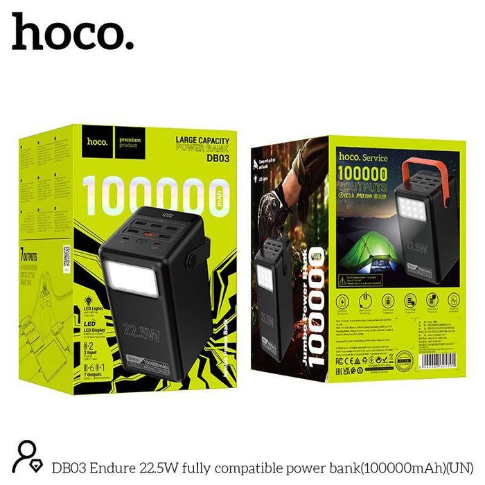 Повербанк Hoco DB03 100 000 mAh 22.5W