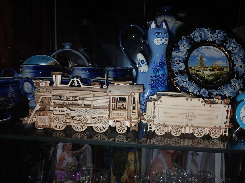 3д пазли конструктор дерев'яний