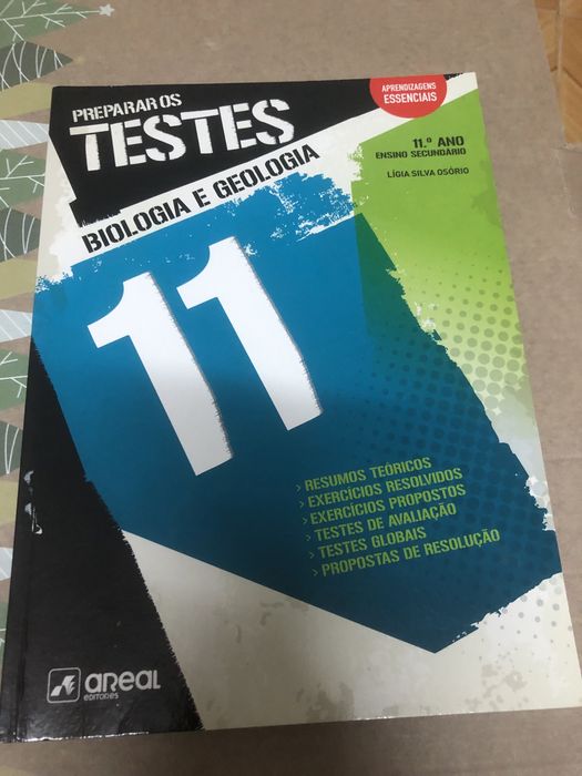 Livro preparar os testes Biologia e Geologia 11 ano