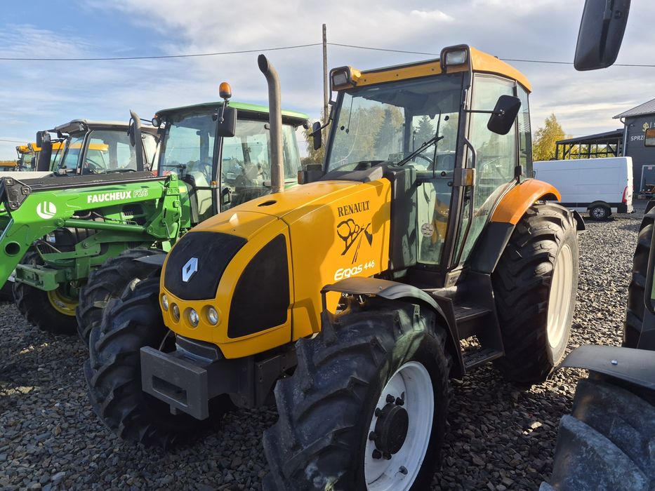 Renault Ergos  silnik John deere Moc 90 KM Rok 2009 stan bardzo dobry, gotowy do pracy w polu.Mocny niezawodny z ładowaczem lub bez  SPROWADZONY