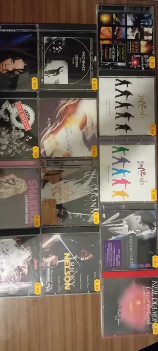 Música em Cd Artistas e Grupos Internacionais Live.