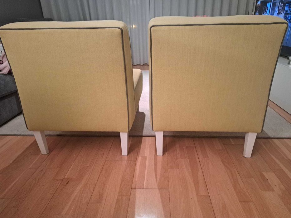 Poltronas linhas modernas