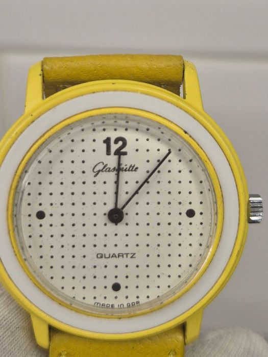 Piękny zegarek *Glashutte* Quartz Made in GDR