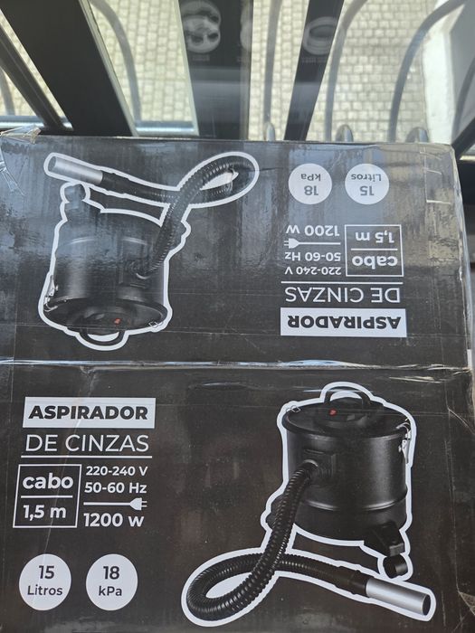 Aspirador de cinzas Novo
