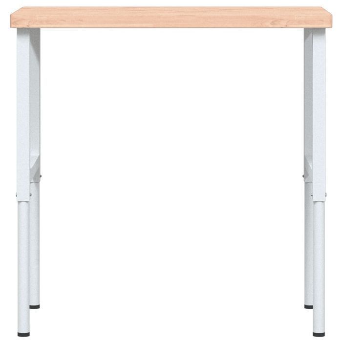 Vidaxl Stolik Roboczy, 100X60X(73-99,5) Cm, Prostokątny, Drewno Bukowe