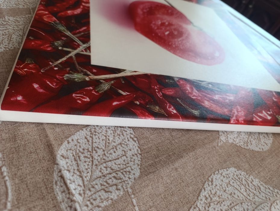 Quadro para cozinha - Tomates e pimentos